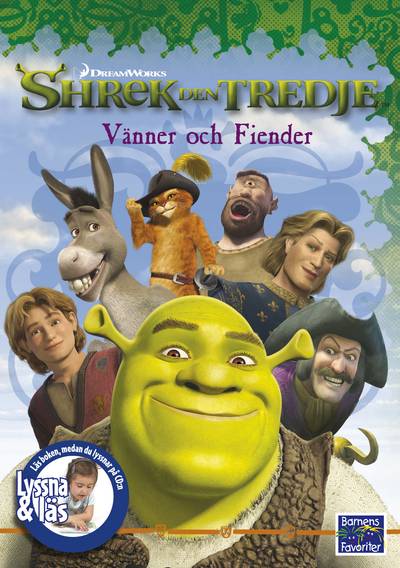 Shrek den tredje - Vänner och fiender (DVD Box, Lyssna & Läs)
