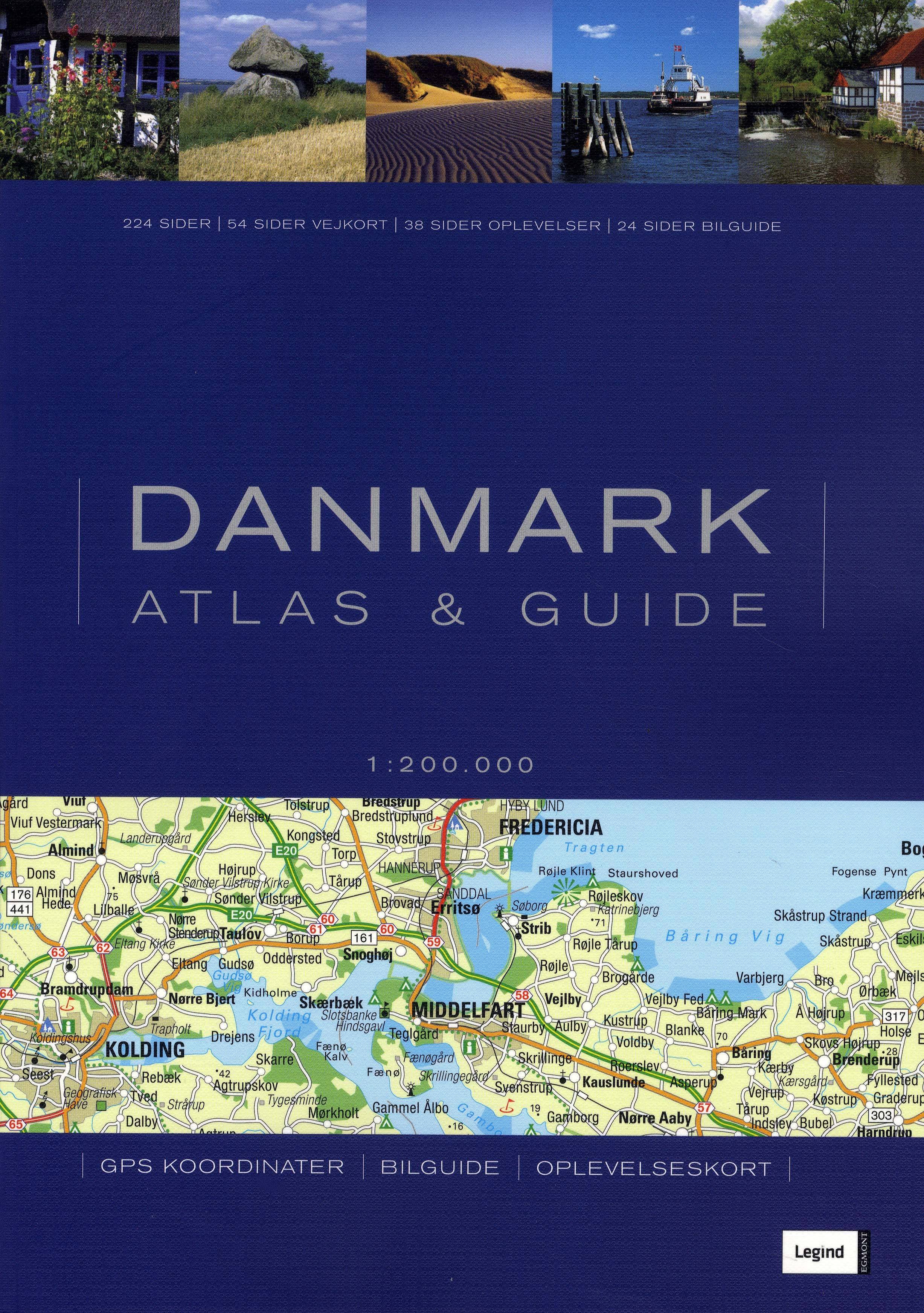 Danmark : atlas & guide