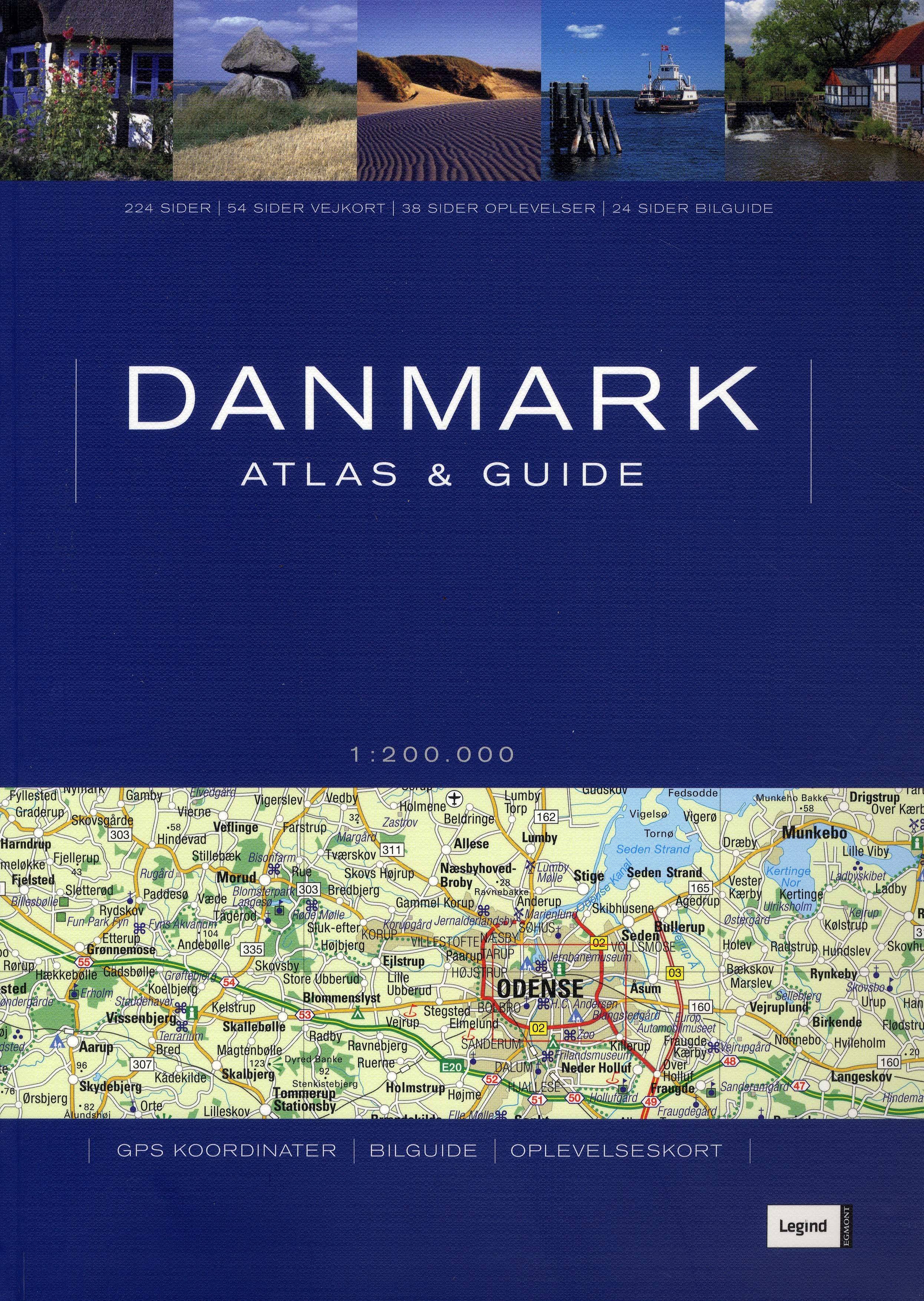 Danmark : atlas & guide
