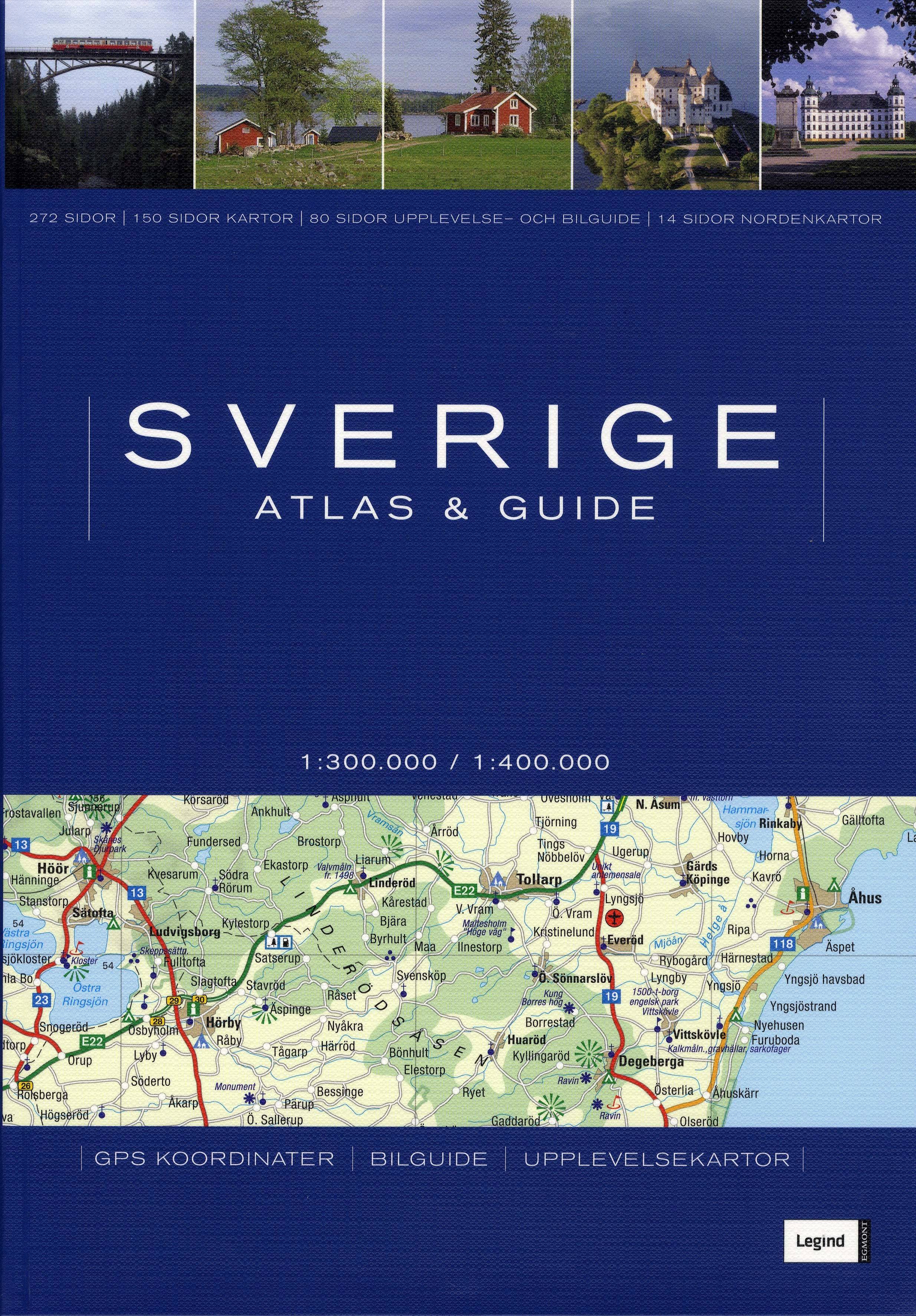 Sverige : atlas & guide