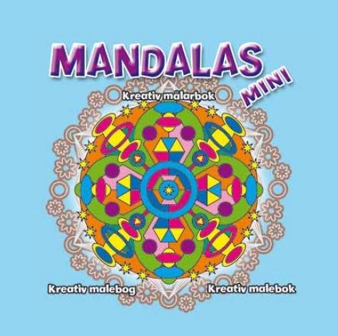 Mini Mandalas - Ljusblå