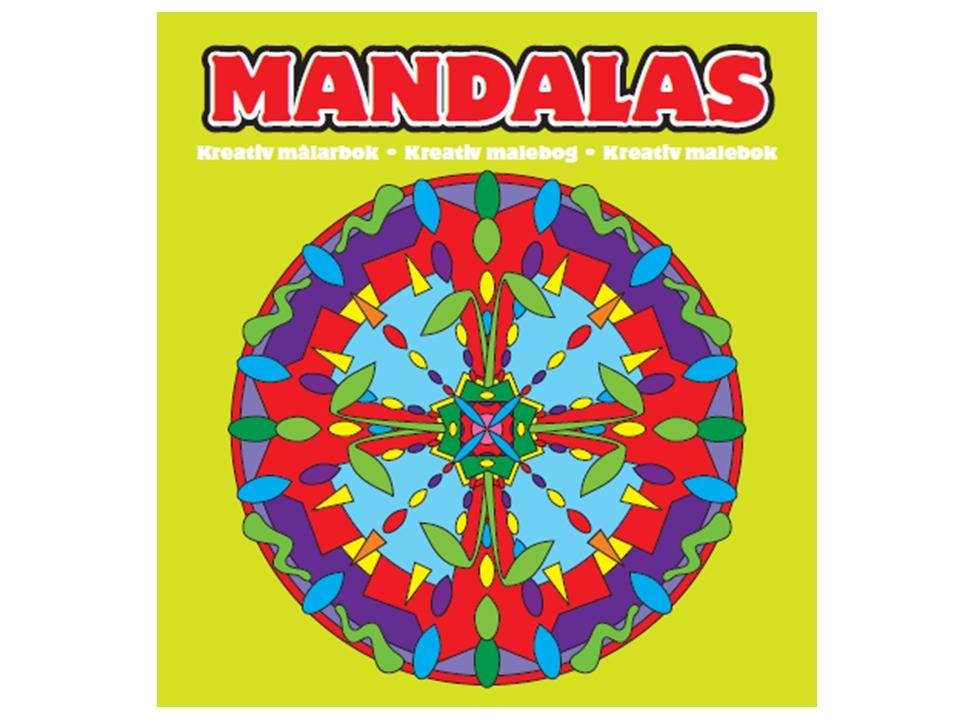 Mandalas : kreativ målarbok - grön