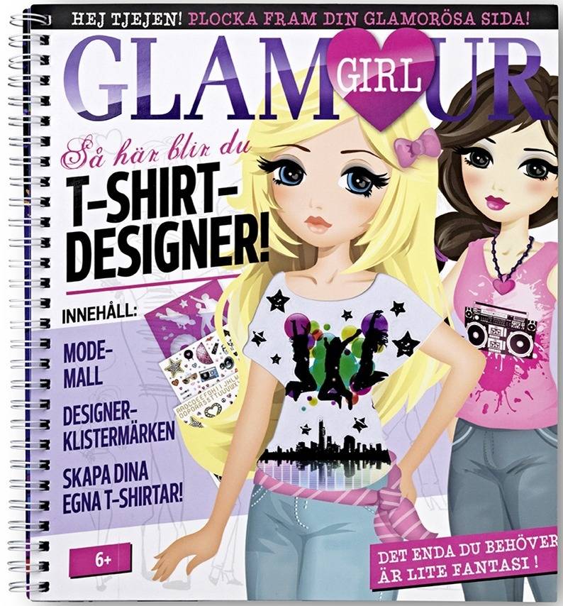 Glamour girl : t-shirt designer