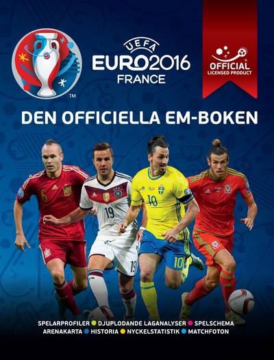 UEFA Euro 2016 - den officiella em-boke:
