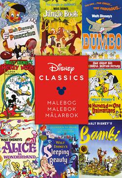 Disney Classic Posters Delux målarbok