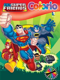 DC Super friends - målarbok