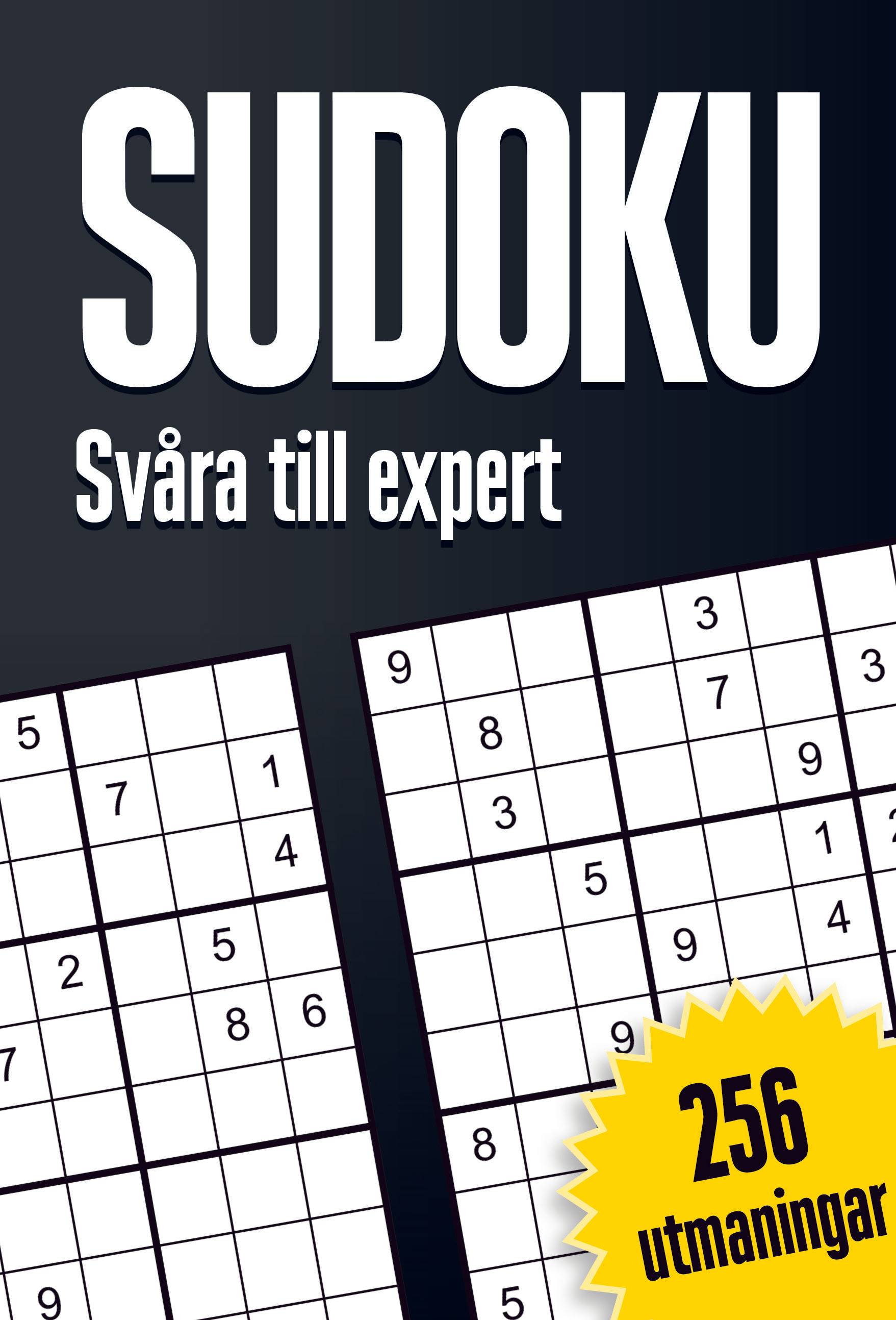 Sudoku : svåra till expert