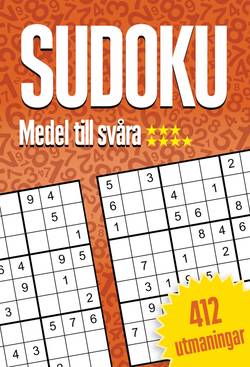 Sudoku : Medel til svåra, 412 utmaningar ***/****