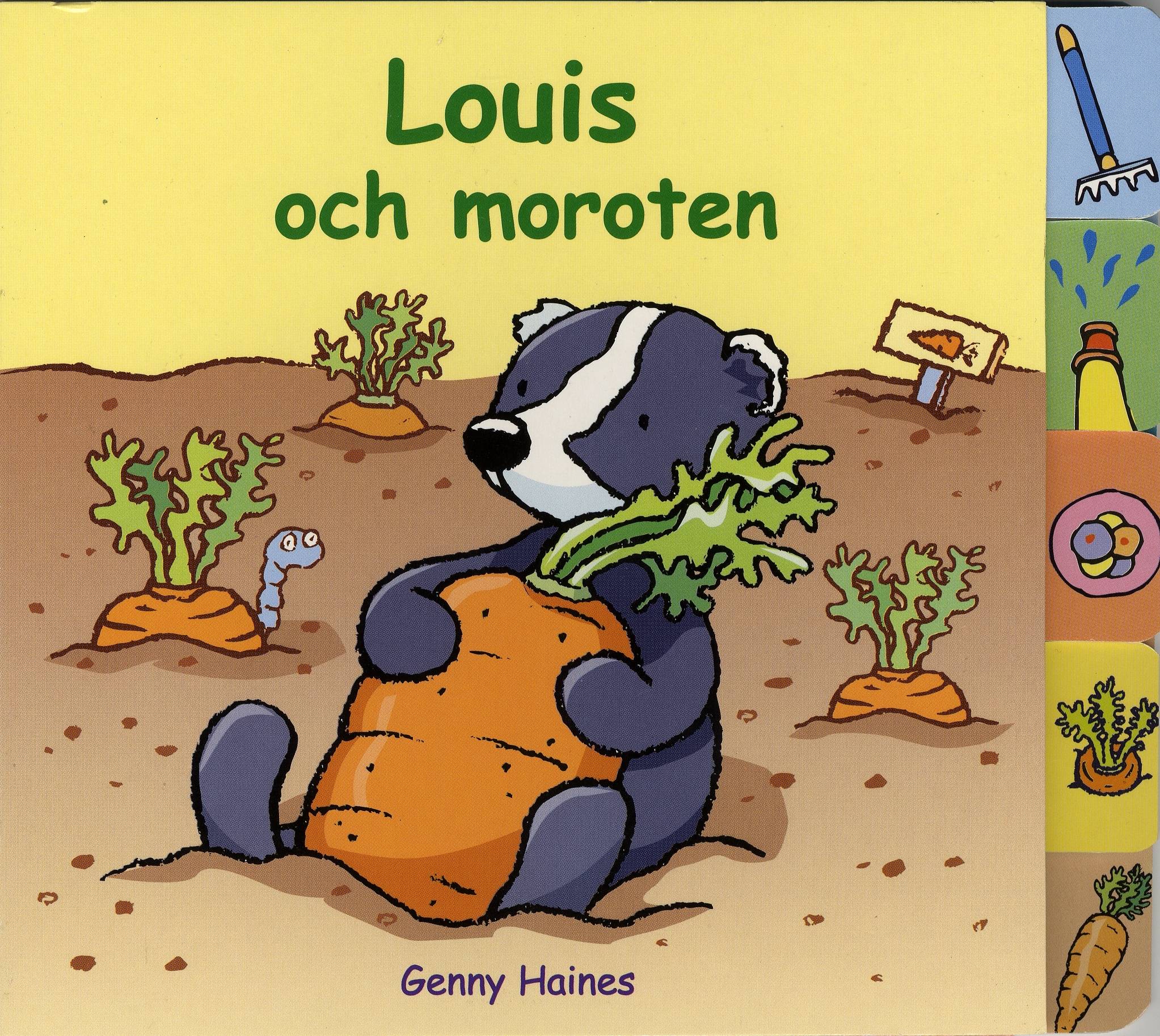 Louise och moroten - flikbok