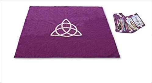 Wicca Tarot mat (size 80x80 cm)