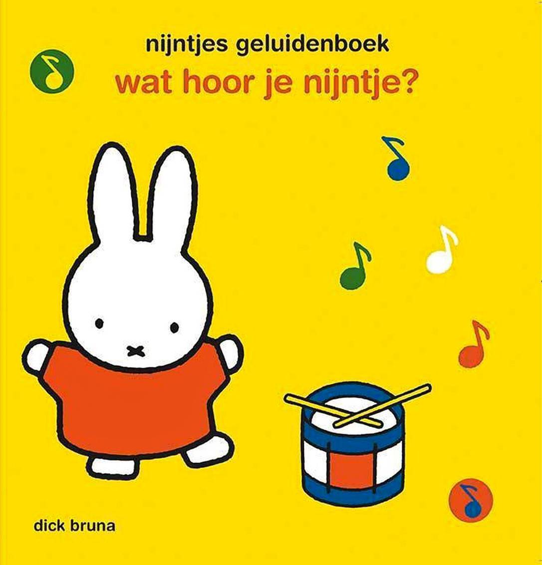 Vad hör du Miffy? Miffy ljudbok (Nederländska)