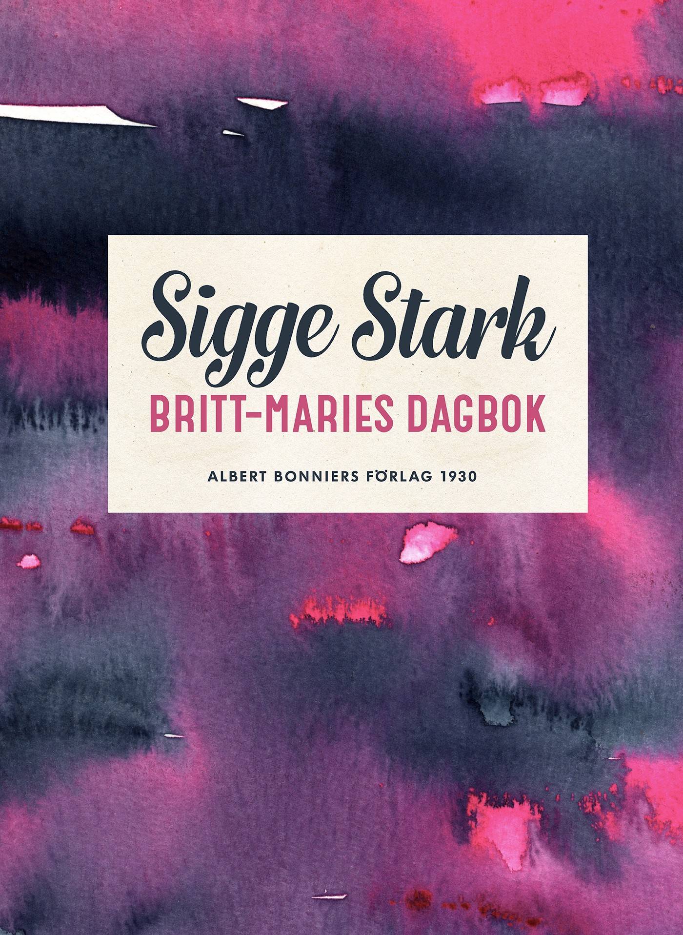 Britt-Maries dagbok