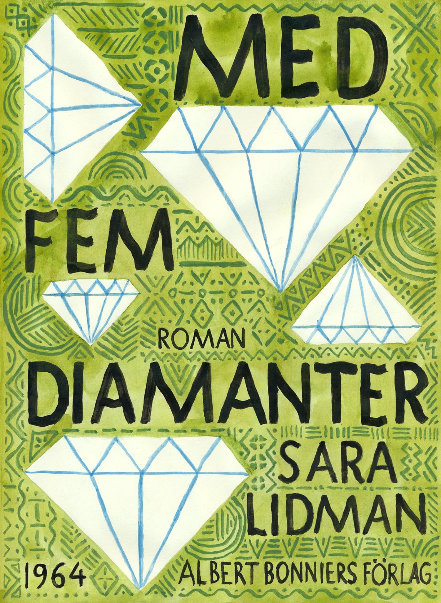 Med fem diamanter