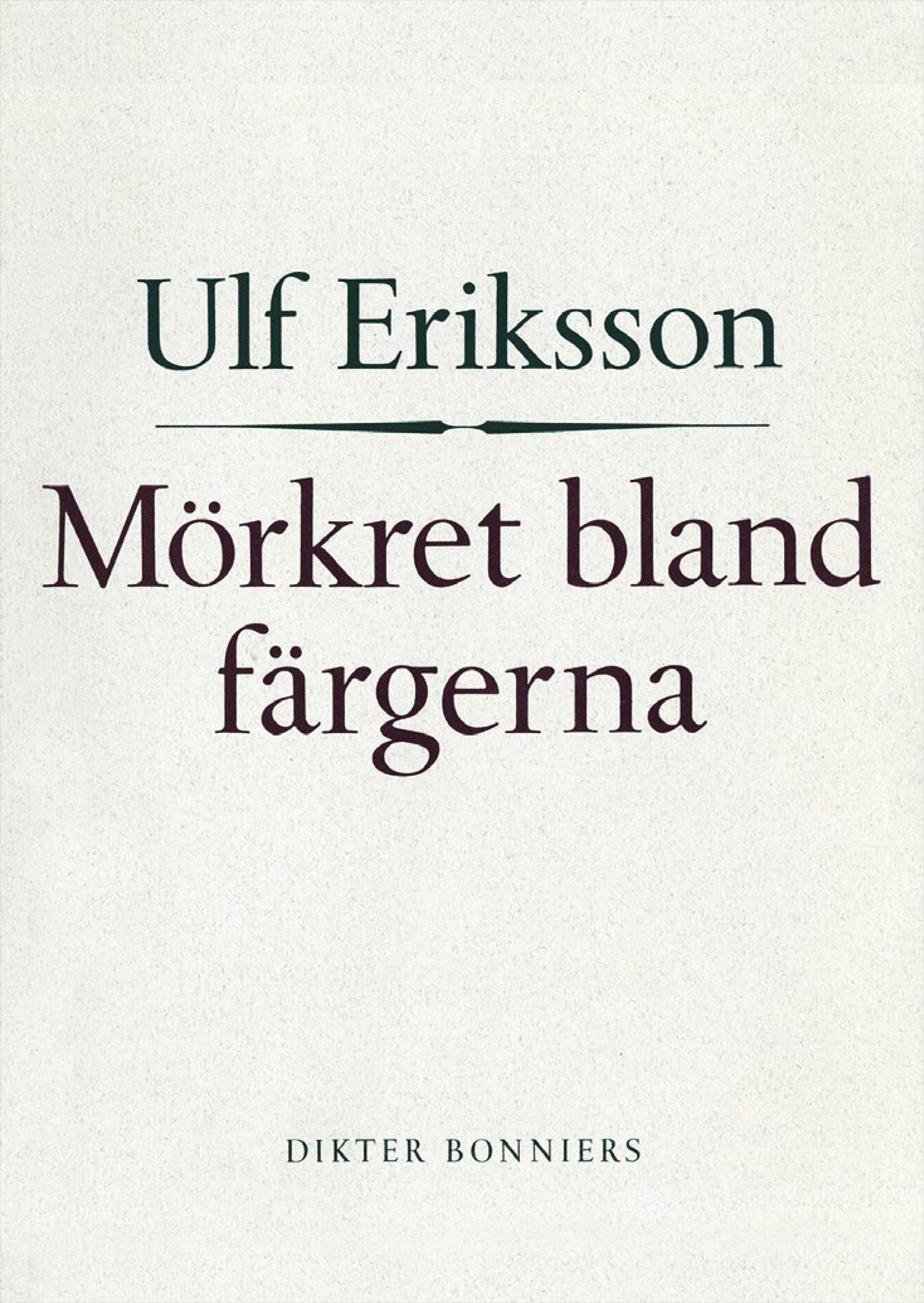 Mörkret bland färgerna