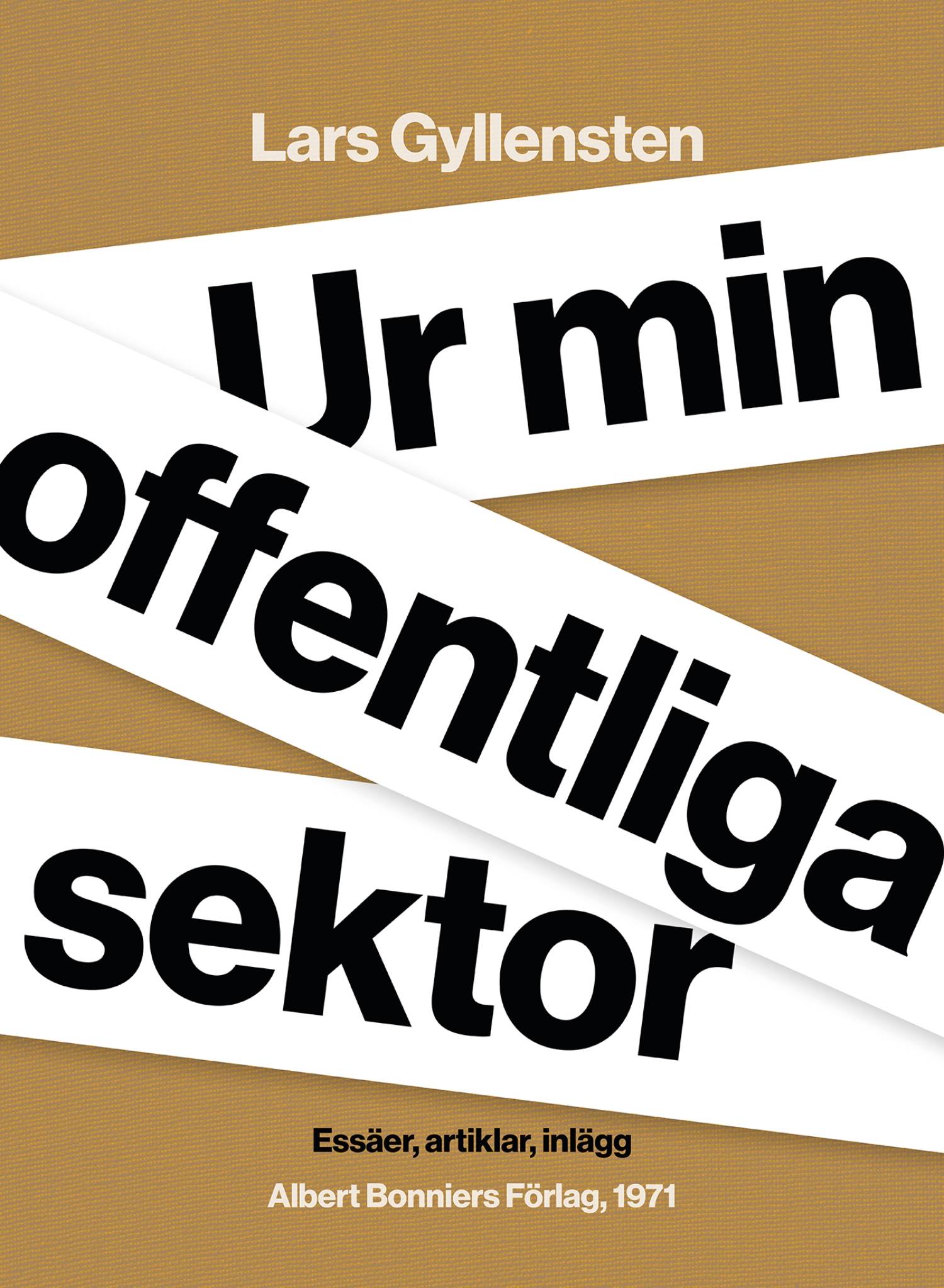 Ur min offentliga sektor