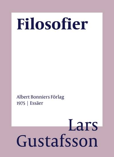 Filosofier : essäer