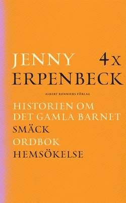 4 x Erpenbeck : Historien om det gamla barnet; Smäck; Ordbok; Hemsökelse