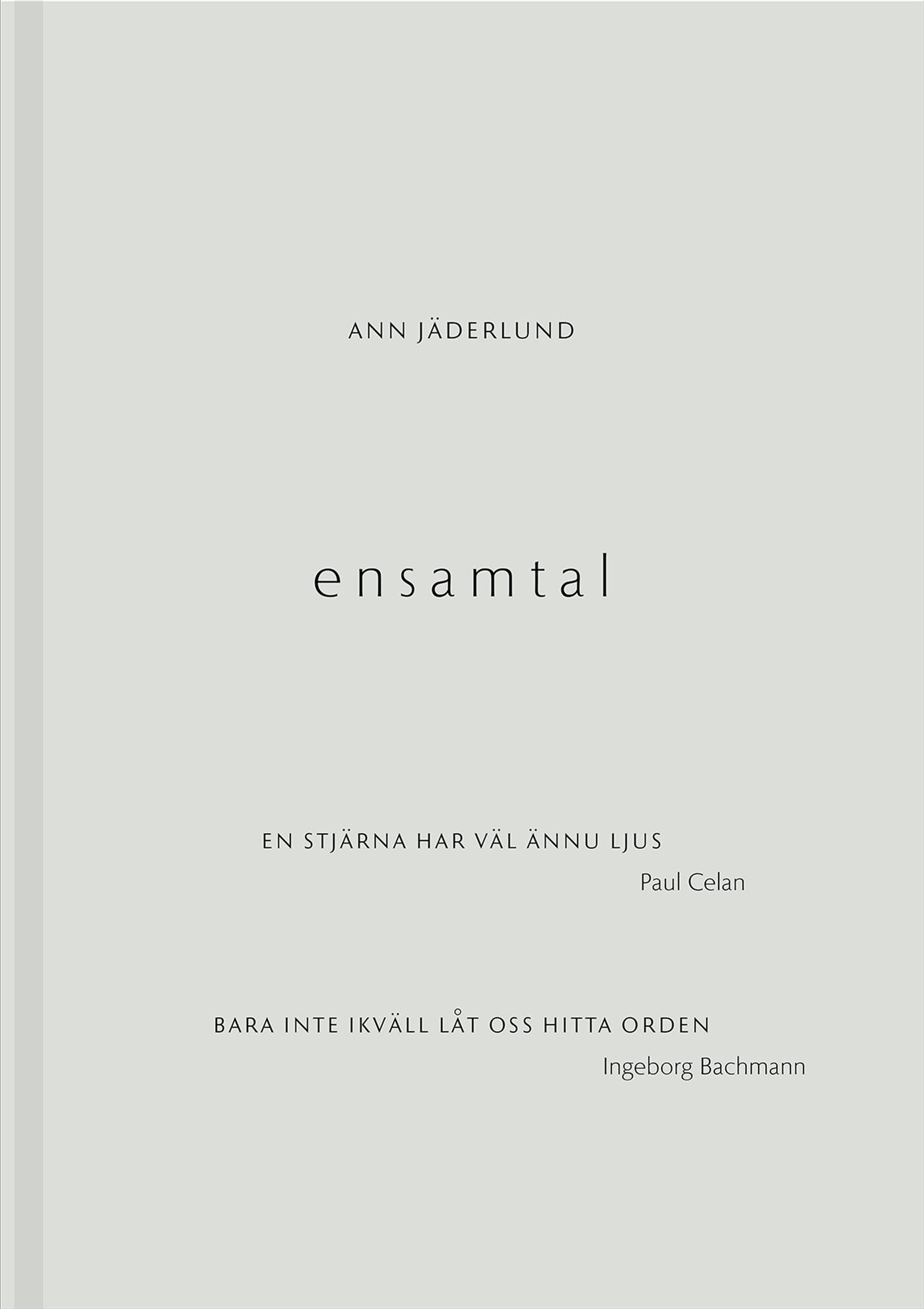 Ensamtal