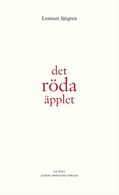 Det röda äpplet : en dikt