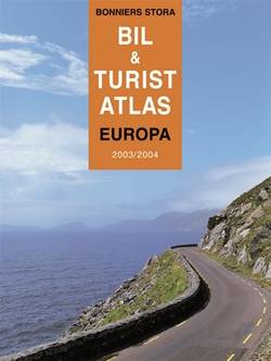 Bonniers stora bil- & turistatlas Europa 2003/2004