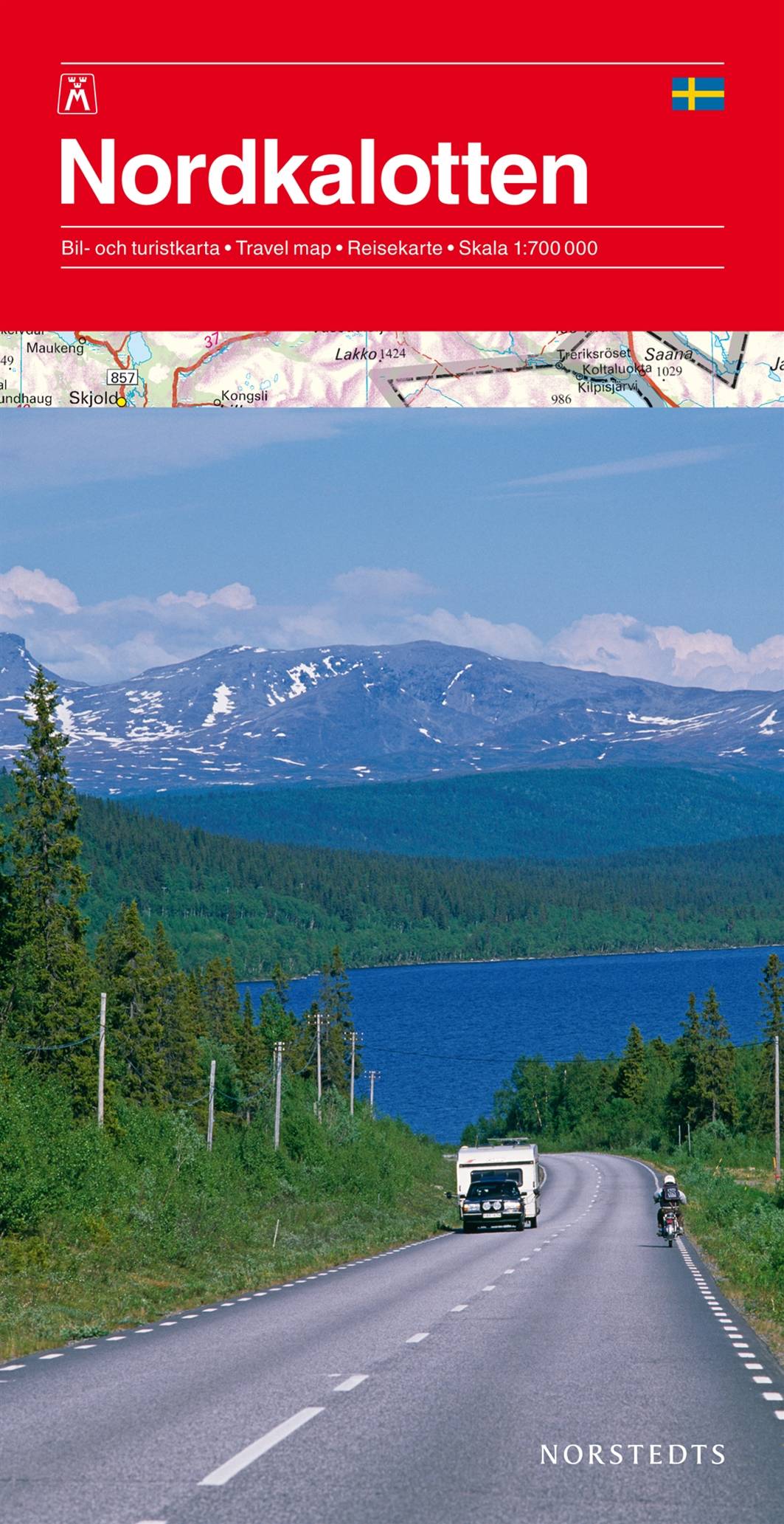Nordkalotten Karta : 1:700000