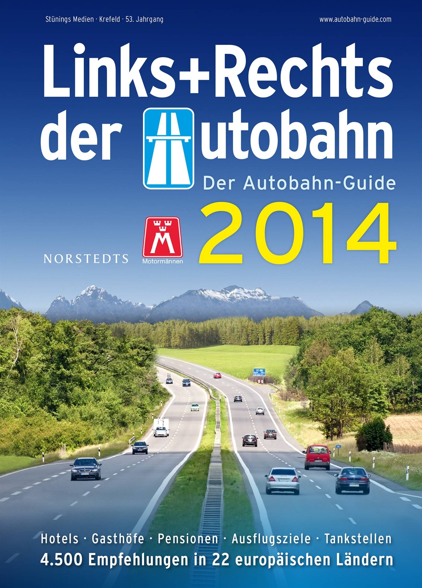 Links + Rechts der Autobahn : der Autobahn-Guide 2014