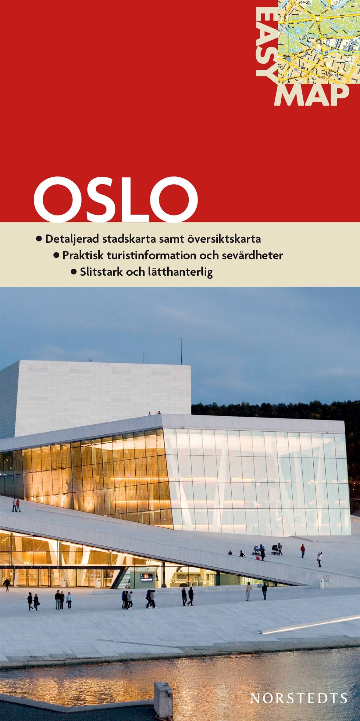 Oslo EasyMap stadskarta : 1:14000