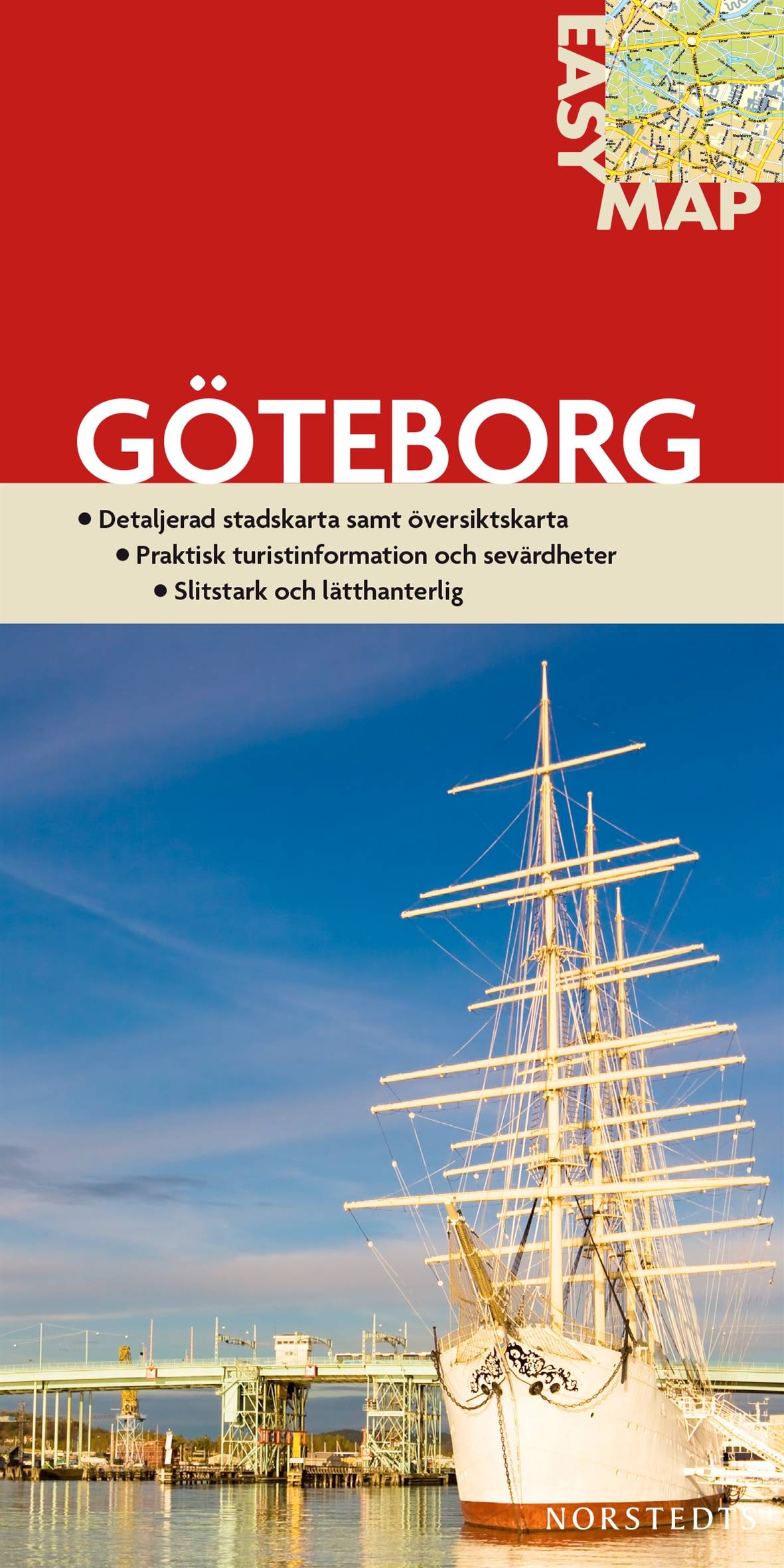Göteborg EasyMap stadskarta : 1:6000