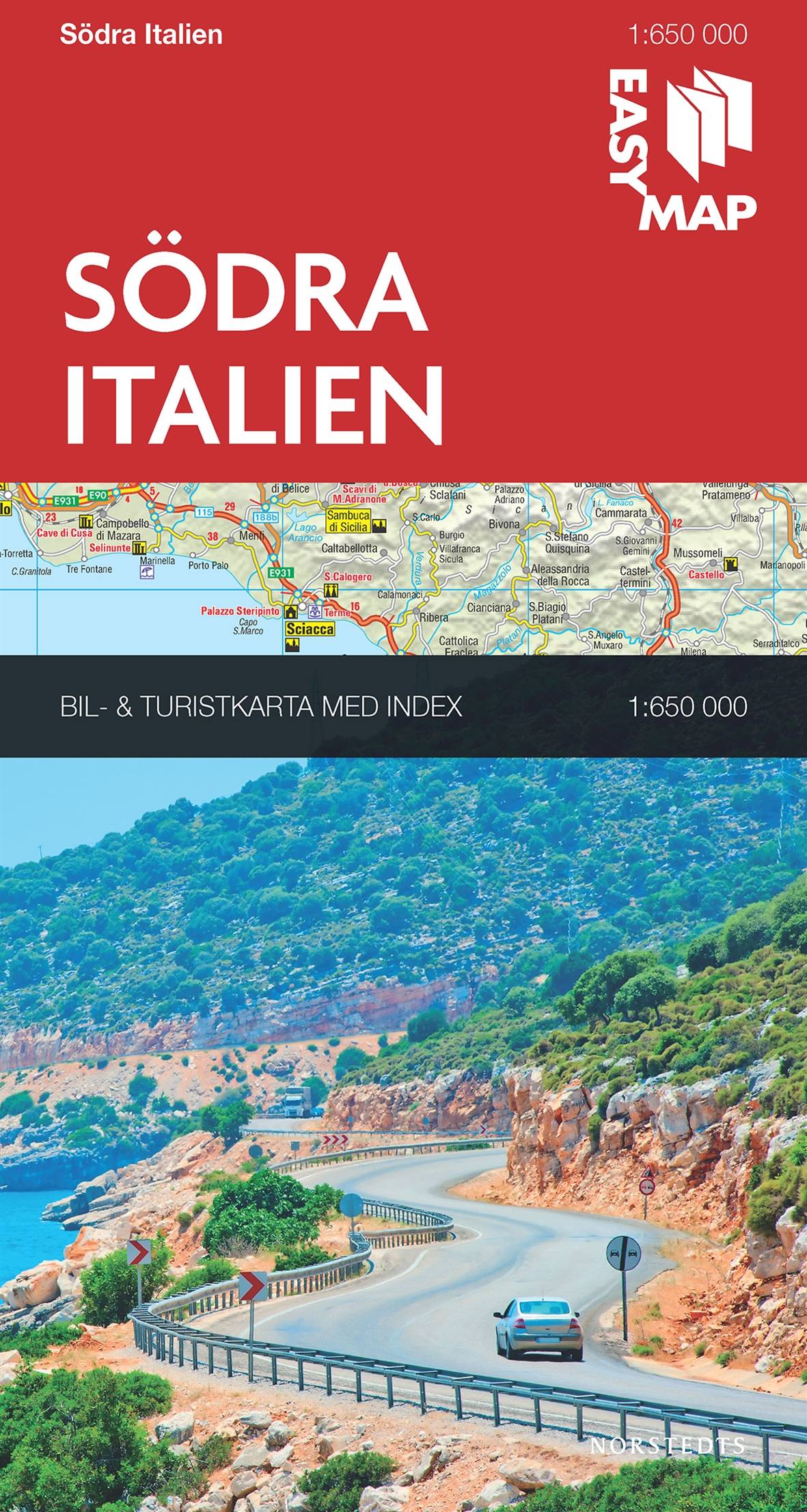 Södra Italien EasyMap : 1:650000