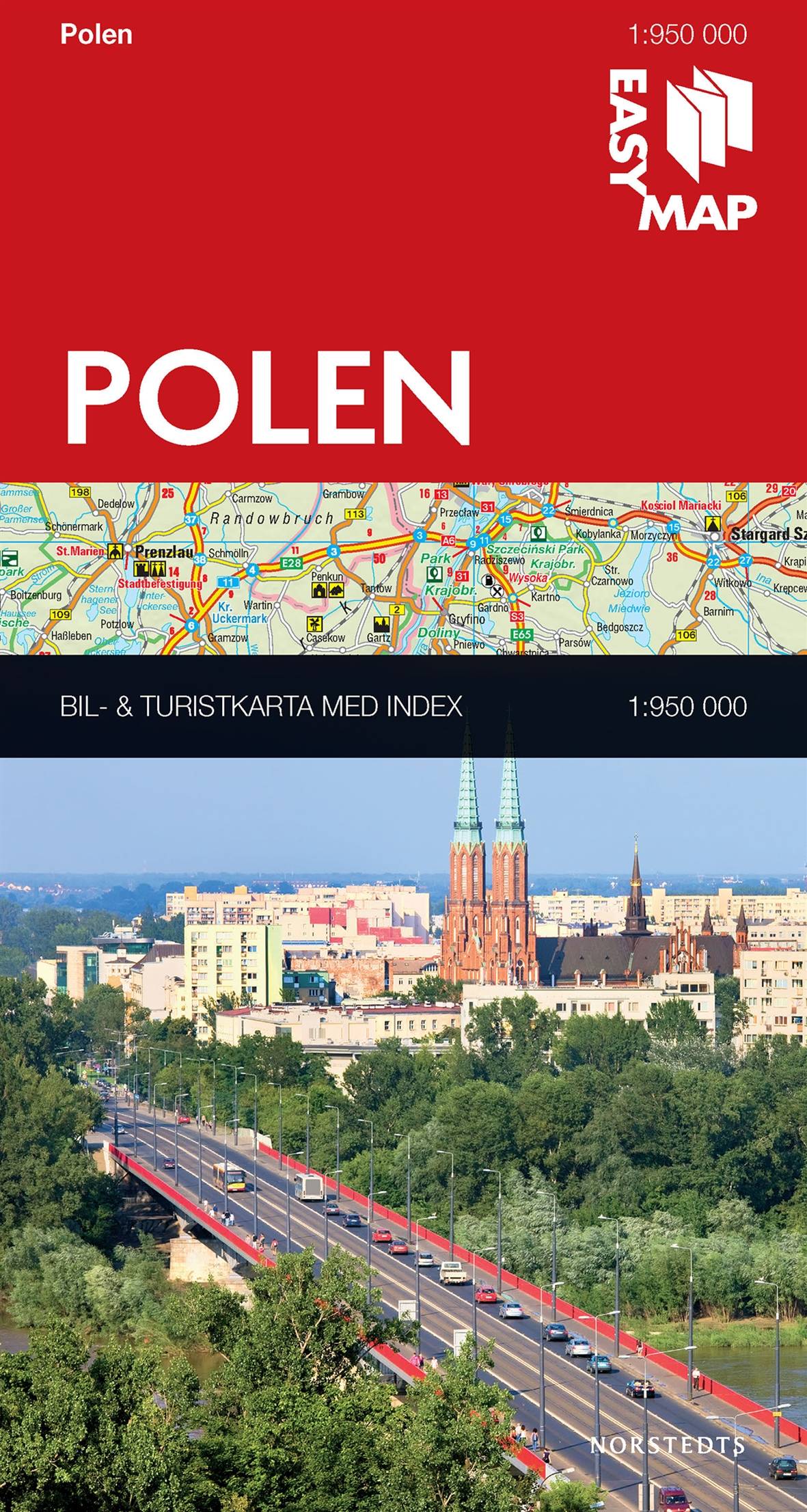 Polen EasyMap : 1:950000
