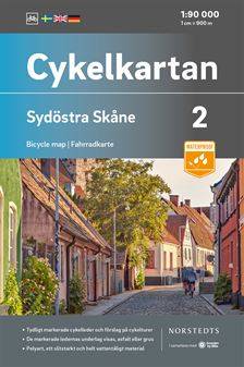 Cykelkartan Blad 2 Sydöstra Skåne : Skala 1:90 000