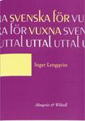 Svenska för vuxna Uttal inkl cd