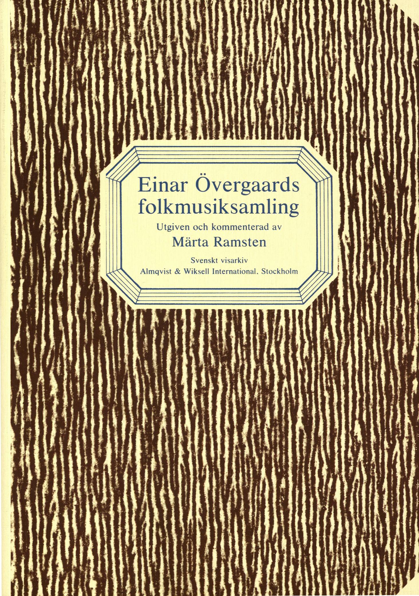 Einar Övergaards folkmusiksamling