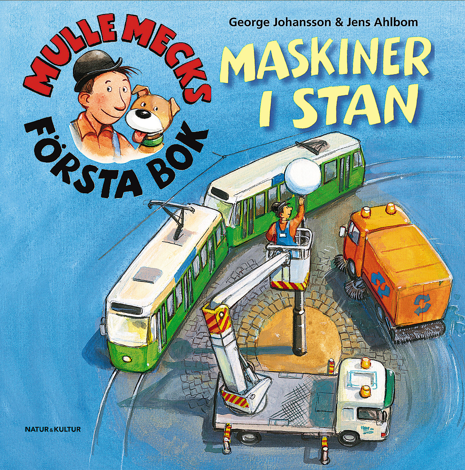 Mulle Mecks första bok : maskiner i stan