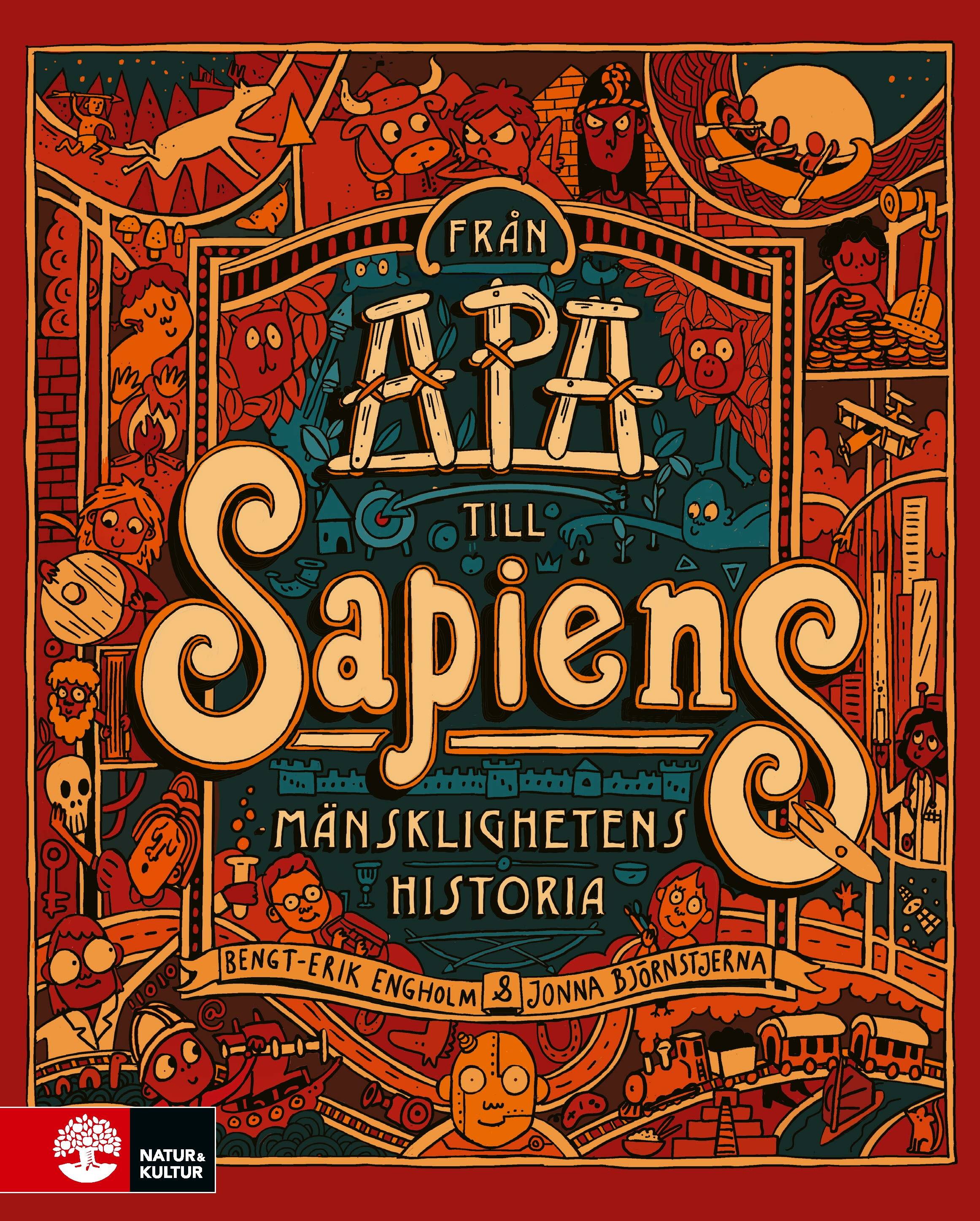 Från apa till sapiens : mänsklighetens historia