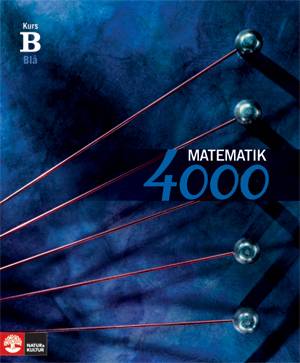 Matematik 4000 Kurs B Blå Lärobok