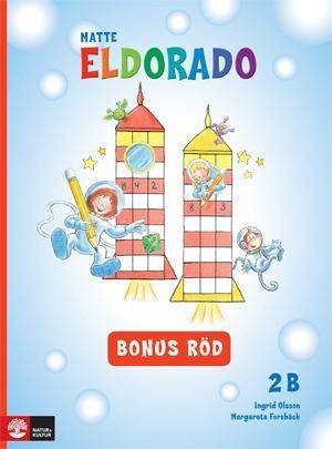 Eldorado, matte 2B Bonus röd, 5-pack