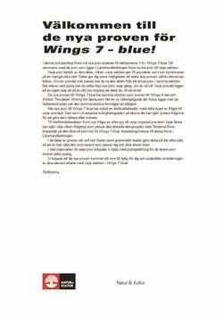 Wings blue åk 7 Ersättningsprov (pdf)