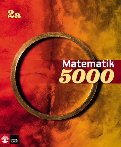 Matematik 5000 Kurs 2a Röd & Gul Lärobok