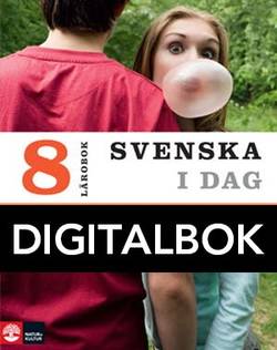 Svenska i dag 8 Lärobok Digital