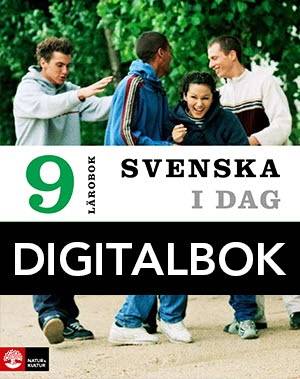 Svenska i dag 9 Lärobok Digital