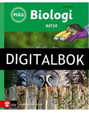 PULS Biologi 4-6 Naturen Tredje upplagan Grundbok Digitalbok ljud