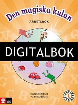 ABC-klubben åk 1 Den magiska kulan, Arbetsbok Digitalbok ljud