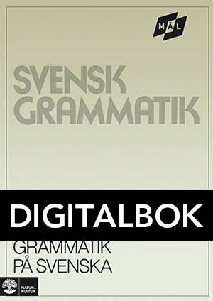 Mål Svensk grammatik på svenska Digital u ljud