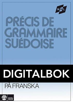 Mål Svensk grammatik på franska Digital u ljud
