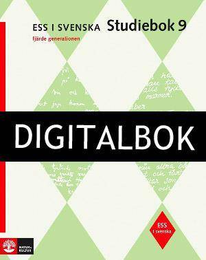 ESS i svenska 9 Studiebok 9 med facit (4:e upplagan) Digitalbok ljud