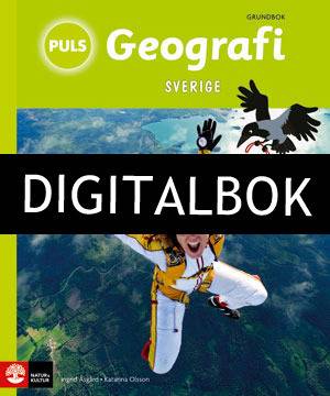 PULS Geografi 4-6 Sverige Tredje upplagan Grundbok Digitalbok, ljud