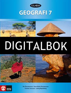 SOL 4000 Geografi 7 Elevbok Digitalbok ljud