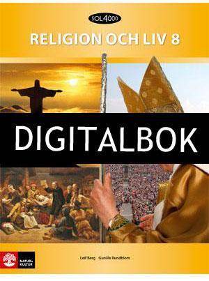 SOL 4000 Religion och liv 8 Elevbok Digital