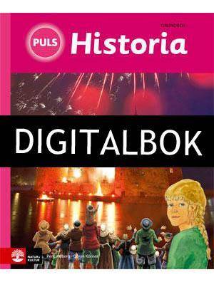 PULS Historia 4-6 Tredje upplagan Grundbok Digitalbok ljud